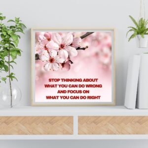 focus quote printable poster